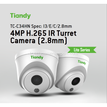 Caméra Dôme IP TC-C34HN Tiandy 4MP 2.8mm